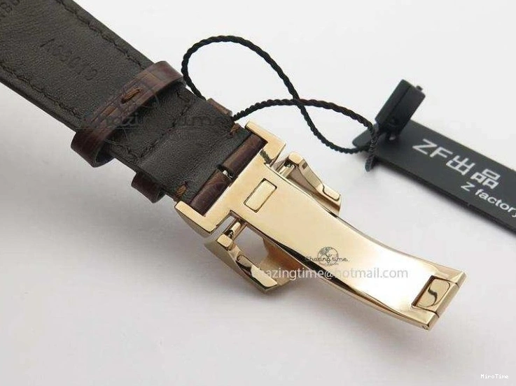 MIROTIME 0128 Fashionable Portuguese Real PR RG IW500701 ZF 1:1 Best Edition On Brown Leather Strap A52010 V 7302